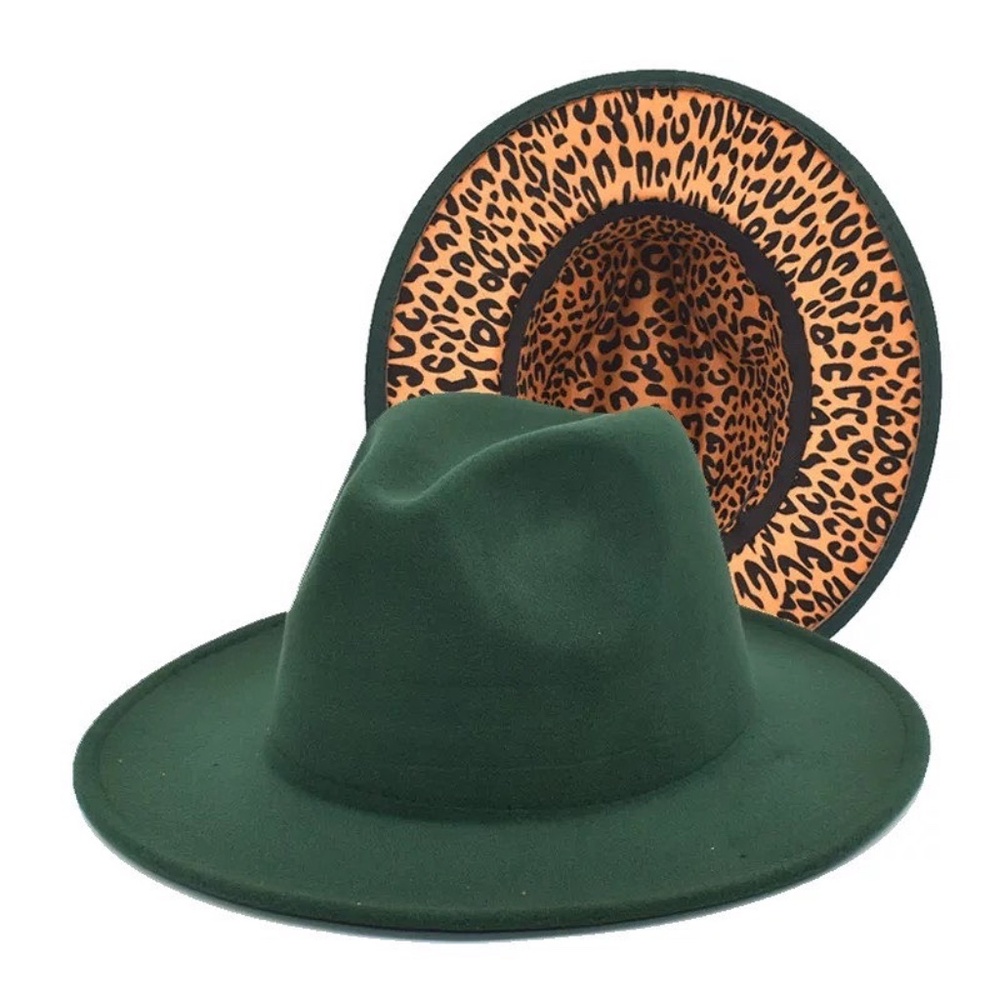 Leopard Fedora Hats - Picture 7 of 13